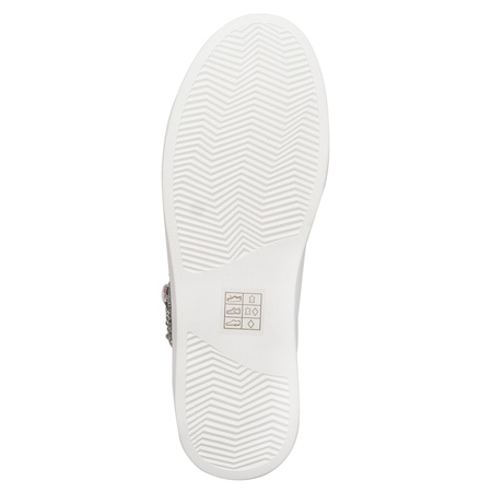 Filippo White Leather Sneakers