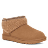 UGG Women's Snow Boots in Classic Ultra Mini Maxi Curly Chesnut