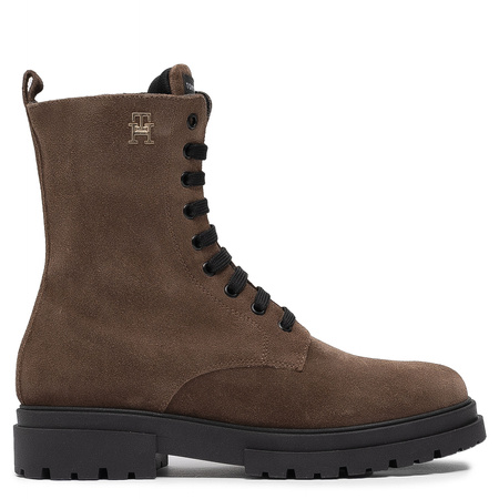 Tommy Hilfiger Botki Damskie Light Brown