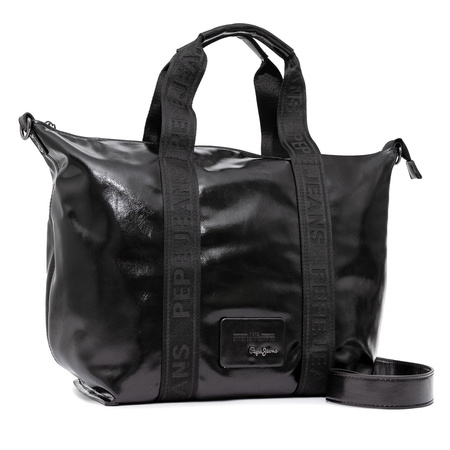 Torba Pepe Jeans Chelsea Glossy Black