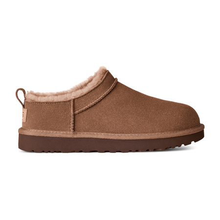 UGG Kapcie Damskie Na Platformie W Classic Micro Rocky Oak