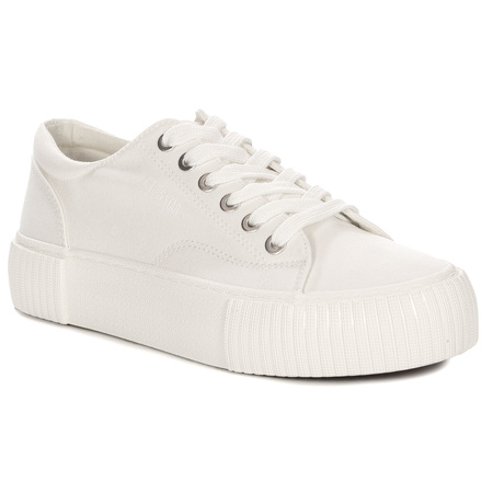 Big Star Półbuty Damskie Białe