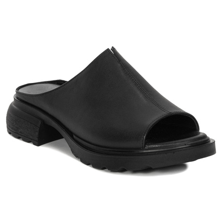 Boccato Klapki Damskie Czarne