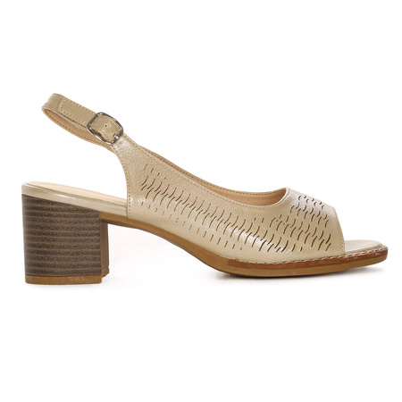 Sandały damskie Sergio Leone Złote