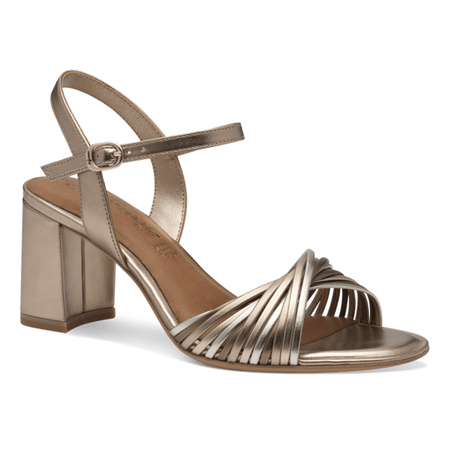 Tamaris Sandały Damskie Brązowe