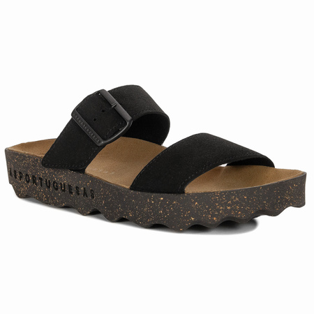 Asportuguesas Klapki Damskie Czarne