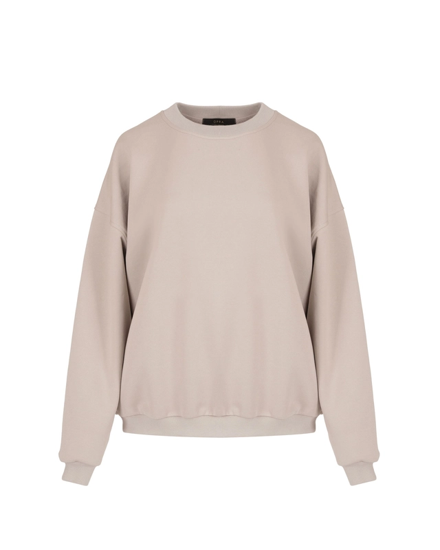 Opra Bluza Dresowa Nestie Taupe