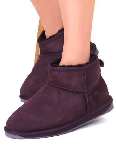 Buty EMU Australia Botki Damskie Stinger Micro Plum