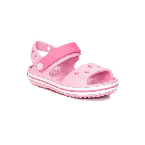 Crocs Sandały dziecięce Crocband Sandal Ballerina Pink Różowe