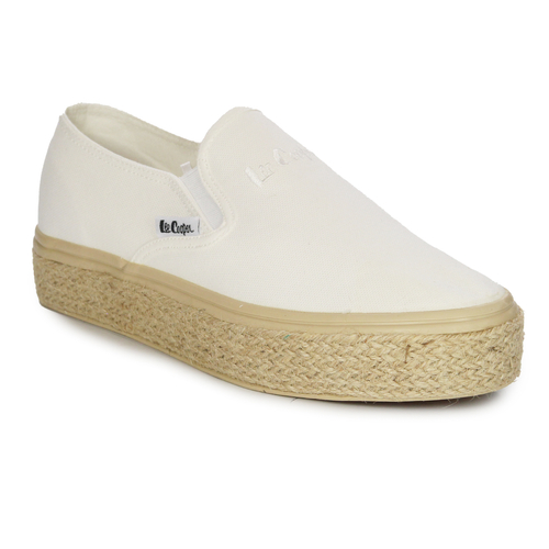 Lee Cooper Espadryle Damskie Białe