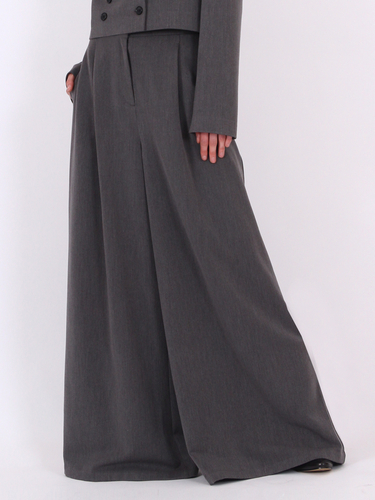 Opra Spodnie Baha Grey Very High Waist Pants