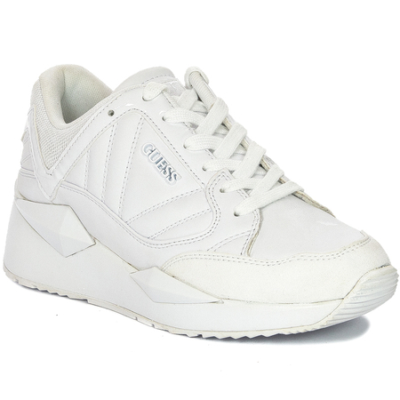 Sneakersy Guess FL7TRS ELE12 TRAVES White Białe