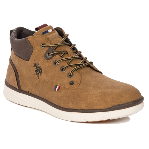 Sneakersy U.S.Polo Assn. brązowe