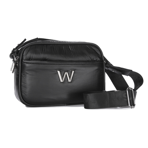 Wonders Torba damska listonoszka Nylon Negro czarna