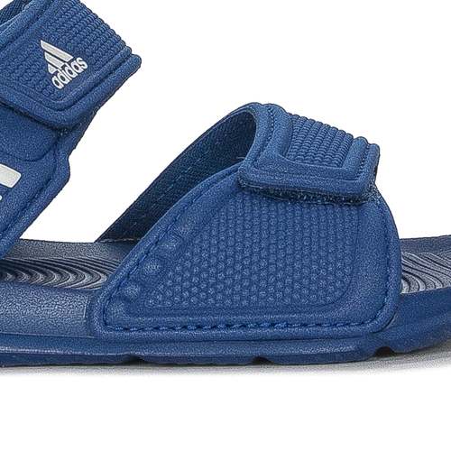 Adidas Sandały dziecięce chłopięce na rzepy Akwah 9 K niebieskie