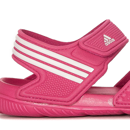 Adidas Sandały dziecięce dziewczęce na rzepy Akwah 9 K różowe