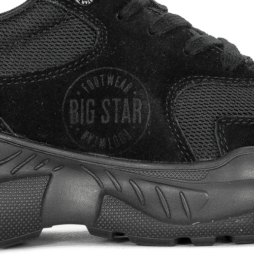 Big Star Sneakersy damskie Black Czarne