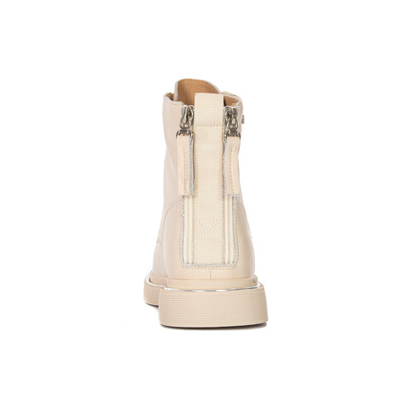 Botki GOE II2N4015 Beige Beżowe