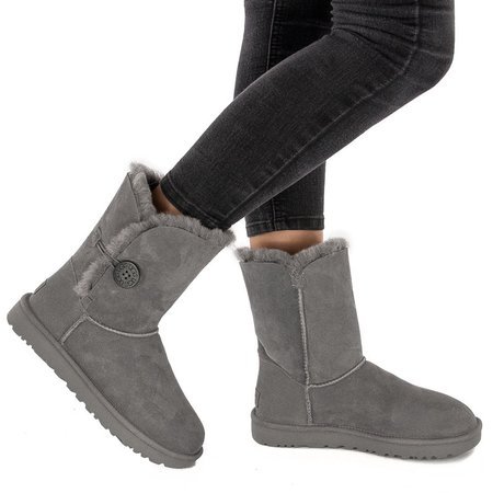 Botki UGG 1016226 BAILEY BUTTON II GREY