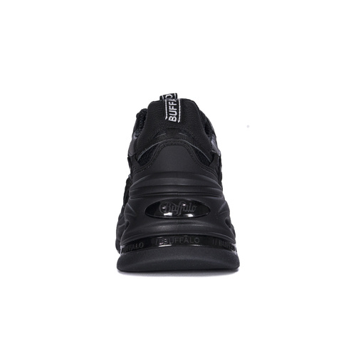 Buffalo Sneakersy damskie na platformie 1339-14 Black