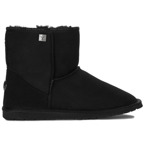 Buty EMU Australia Botki męskie Platinum Stinger Mini Black