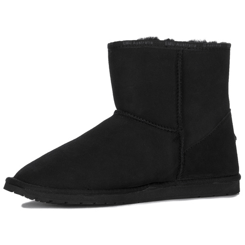 Buty EMU Australia Botki męskie Platinum Stinger Mini Black