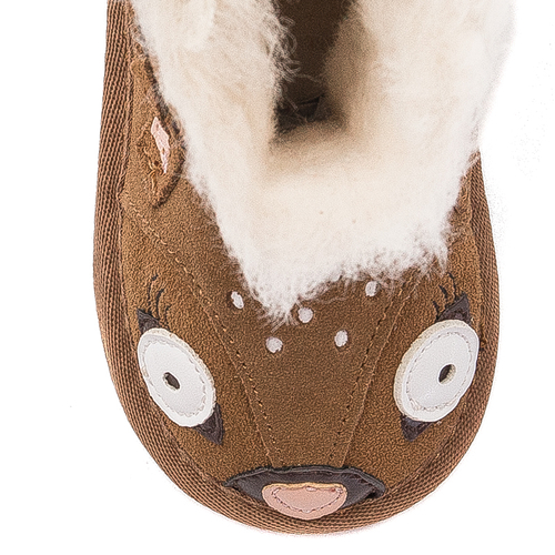 Buty EMU Australia botki dziecięce Deer Walker Chestnut