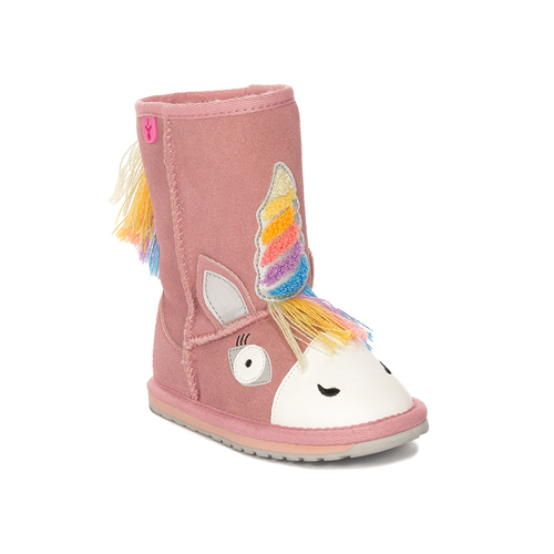 Buty EMU Australia botki dziecięce Magical Unicorn Pale Pink/Rose Pale róż