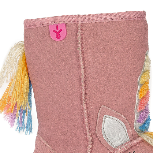 Buty EMU Australia botki dziecięce Magical Unicorn Pale Pink/Rose Pale róż