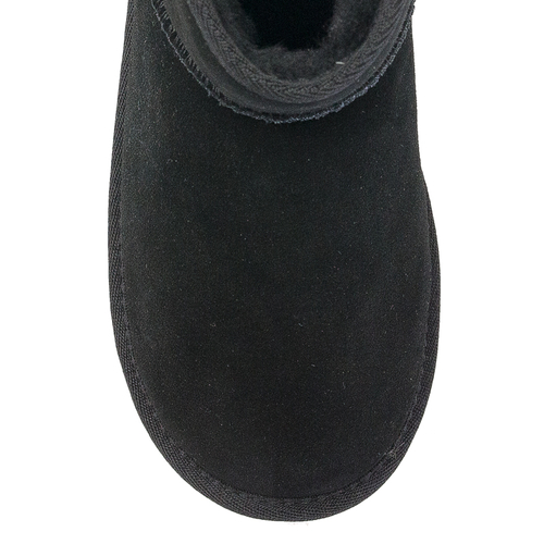 Buty EMU Australia botki dziecięce Wallaby Mini Black czarne