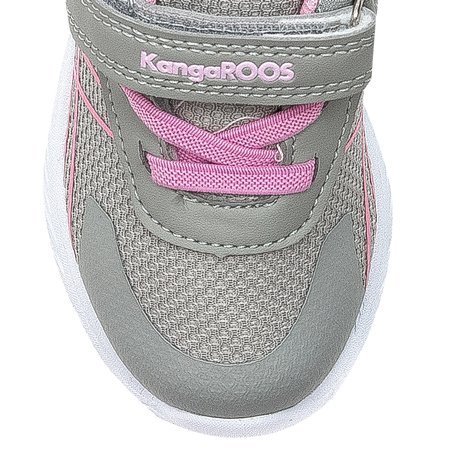 Buty dziecięce Kangaroos 02084 000 2063 Vapor Grey Frost Pink