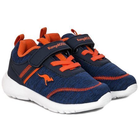 Buty dziecięce Kangaroos DK Navy Neon Orange