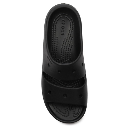 Crocs Klapki Damskie Black Platform Slide