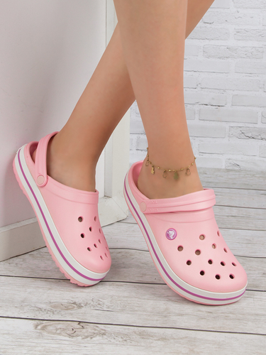 Crocs Klapki Damskie Crocband Różowe