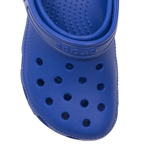 Crocs Klapki dziecięce Classic Clog Blue Bolt niebieskie