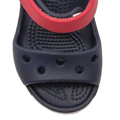 Crocs Sandały Dziecięce Navy Red Crocband