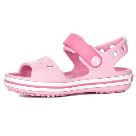 Crocs Sandały dziecięce Crocband Sandal Ballerina Pink Różowe
