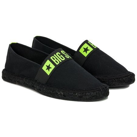 Espadryle Big Star HH274473 Czarne