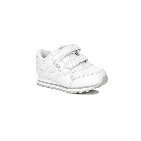 Fila buty dziecięce sneakersy Orbit Velcro Infants White Gray Violet