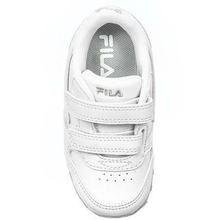 Fila buty dziecięce sneakersy Orbit Velcro Infants White Gray Violet
