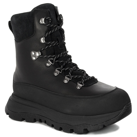 FitFlop Trzewiki Damskie Śniegowce Neo-D-Hyker All Black