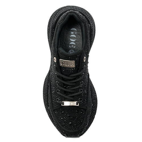 GOE Sneakersy damskie Black czarne