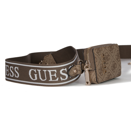 Guess SG921181 Latona Mini Late Logo Torebka Damska  2w1 na telefon BEŻOWA