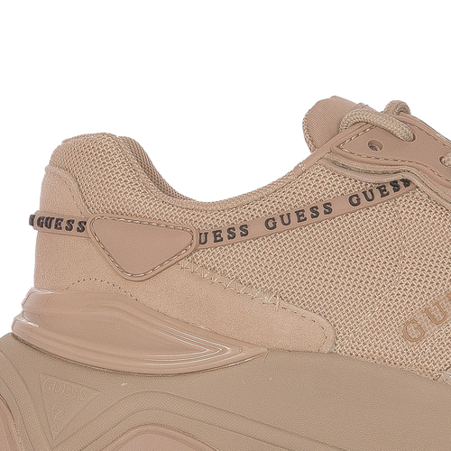 Guess Sneakersy buty damskie skórzane MICOLA NUDE