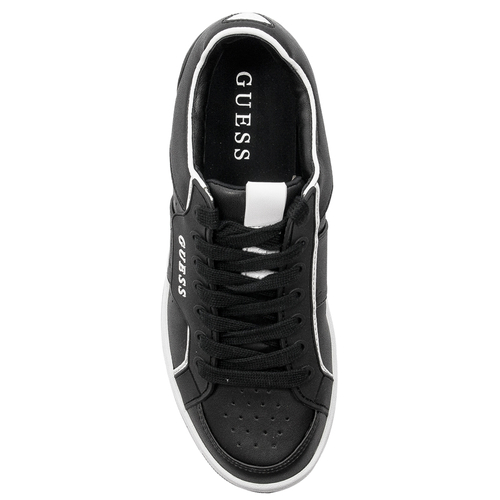 Guess Sneakersy damskie na platformie BIANQA BLACK