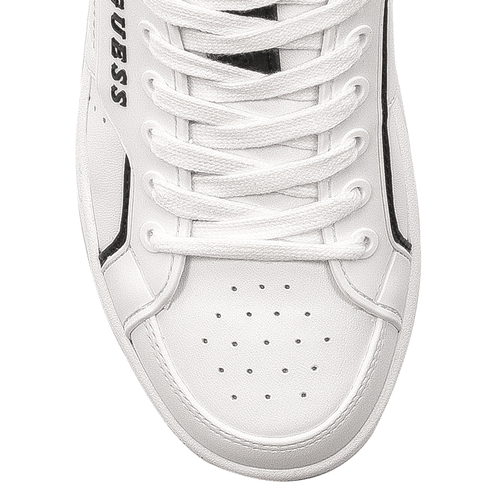 Guess Sneakersy damskie na platformie BIANQA WHITE białe