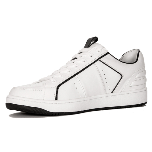 Guess Sneakersy damskie na platformie BIANQA WHITE białe