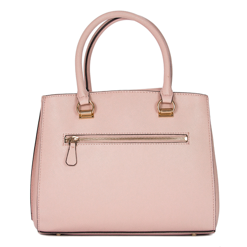 Guess Torba damska Alexie LTR Girlfriend Satchel Light Rose różowa