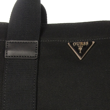 Guess Torba shopperka Canvas II Black Czarna