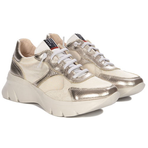 Hispanitas Sneakersy Damskie Cava White